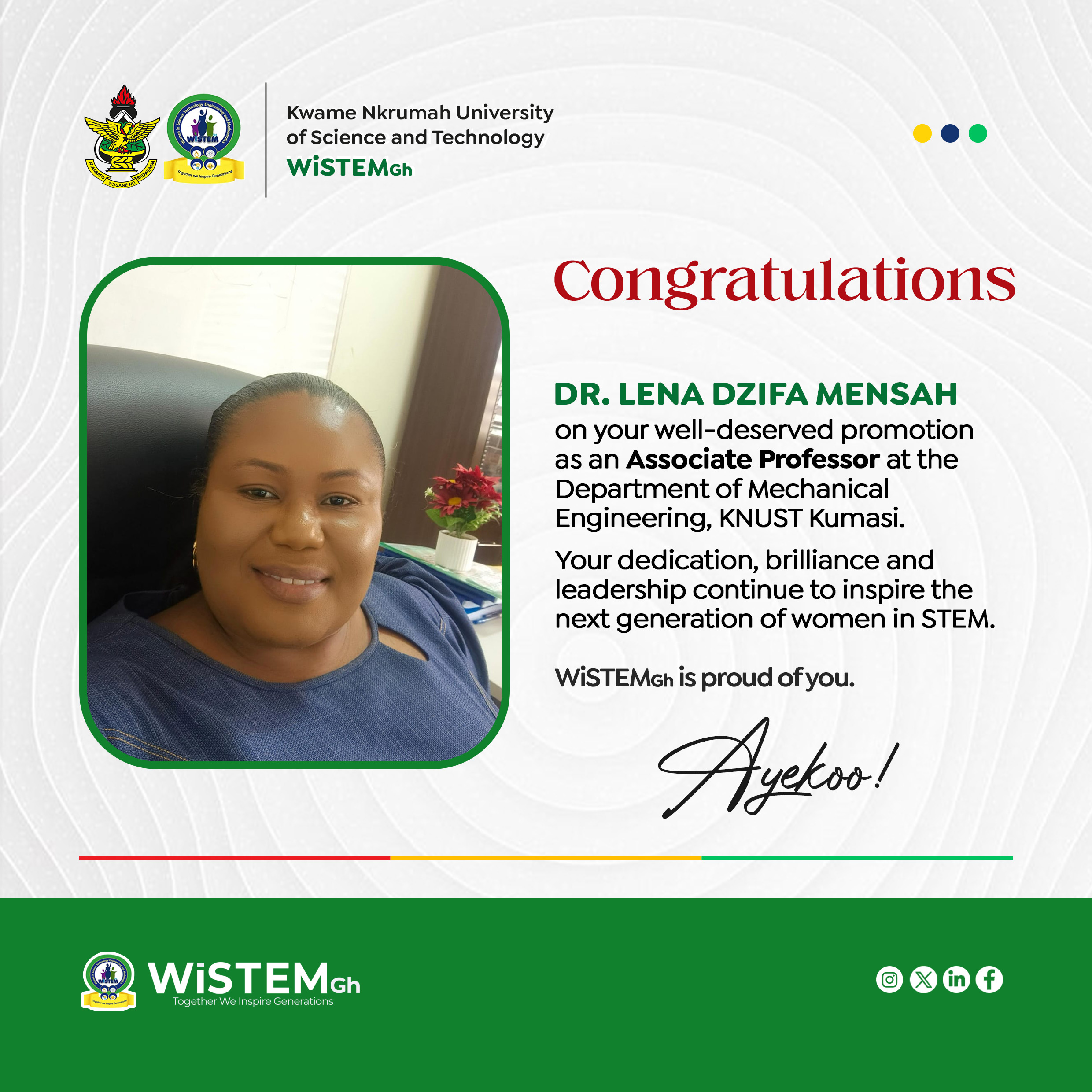 Prof Lena Dzifa Mensah